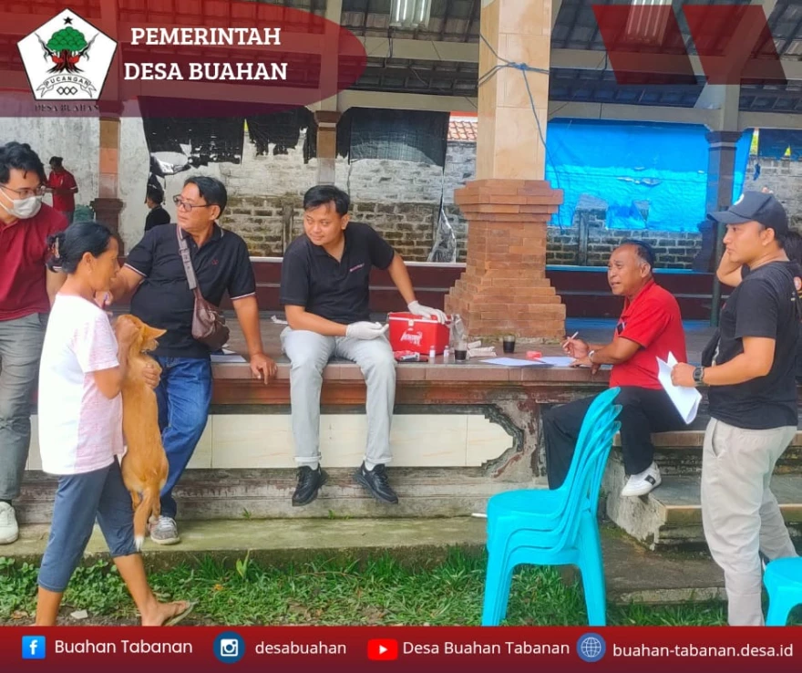 VAKSINASI RABIES DESA BUAHAN 2026