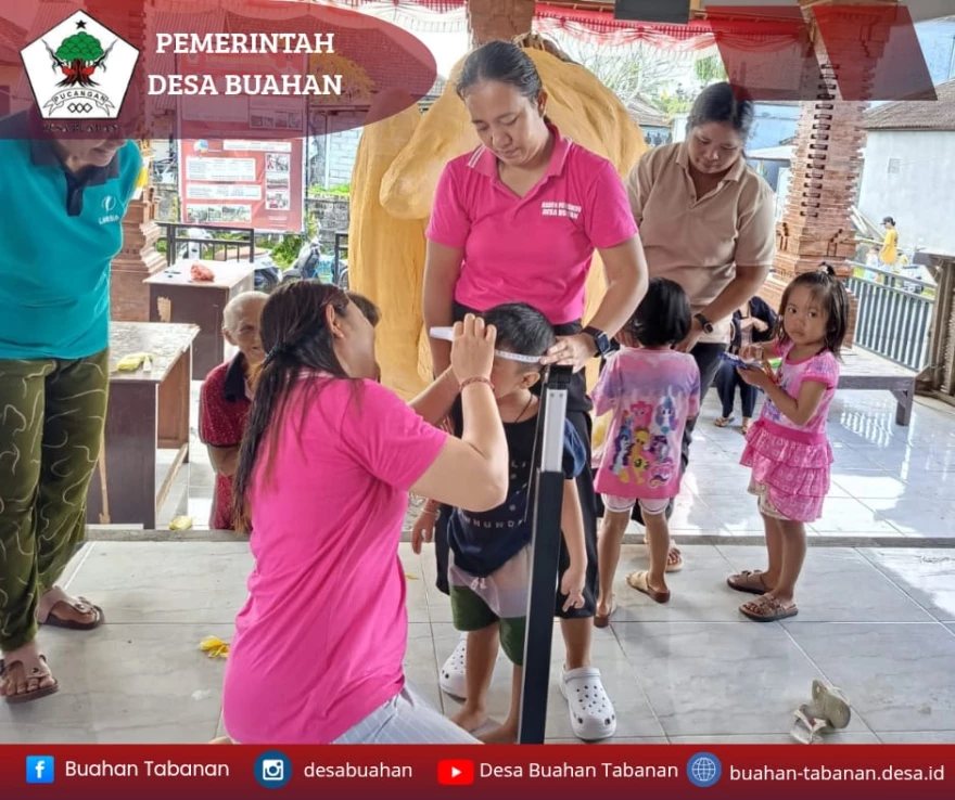 POSYANDU BALITA 6SPM DESA BUAHAN BULAN MARET 2026
