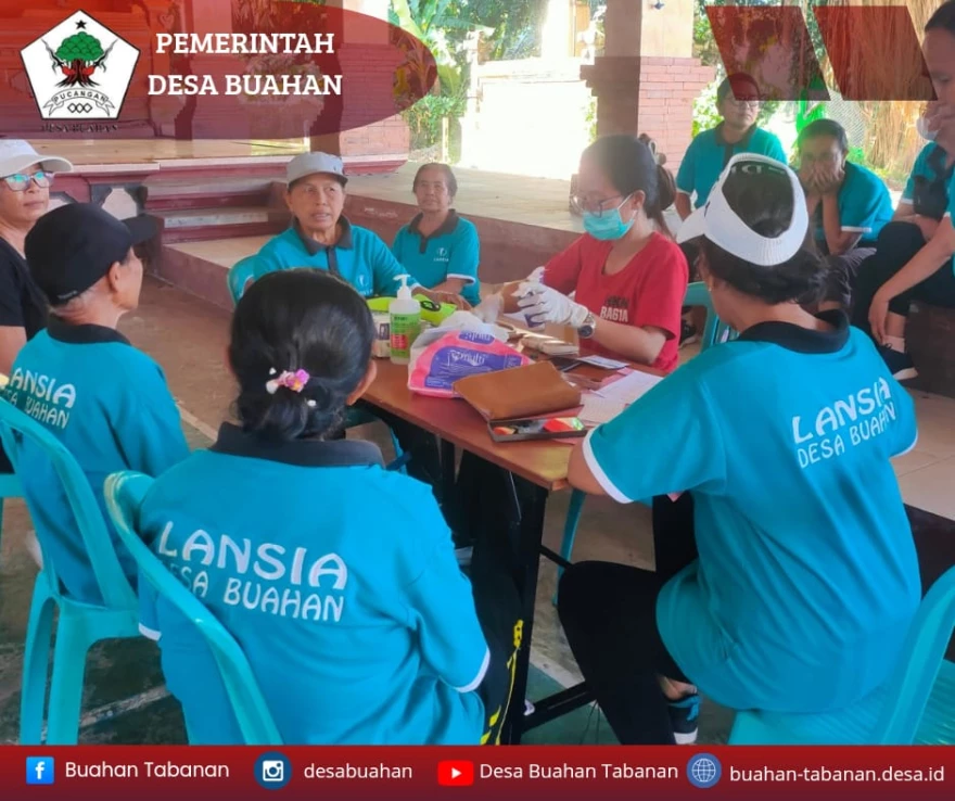 POSYANDU LANSIA DESA BUAHAN BULAN APRIL 2026